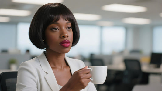 How to Wear a 10 inch Bob Wig