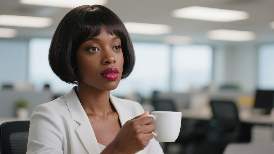 How to Wear a 10 inch Bob Wig