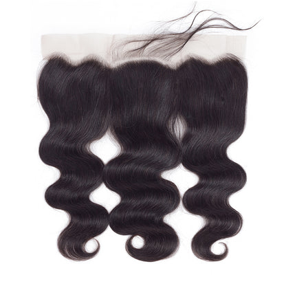 13 x 4 Lace Frontal Closure Body Wave Frontal 13 x 4 HD Transparent Lace Frontal 180% Density With Baby Hair