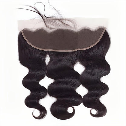 13 x 4 Lace Frontal Closure Body Wave Frontal 13 x 4 HD Transparent Lace Frontal 180% Density With Baby Hair