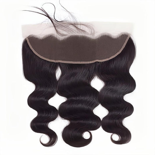 13 x 4 Lace Frontal Closure Body Wave Frontal 13 x 4 HD Transparent Lace Frontal 180% Density With Baby Hair