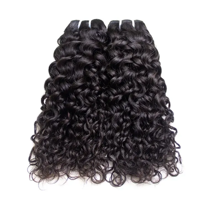 12A Water Wave Human Hair Bundles Virgin Human Hair Extensions  for Black Women (1 PC)
